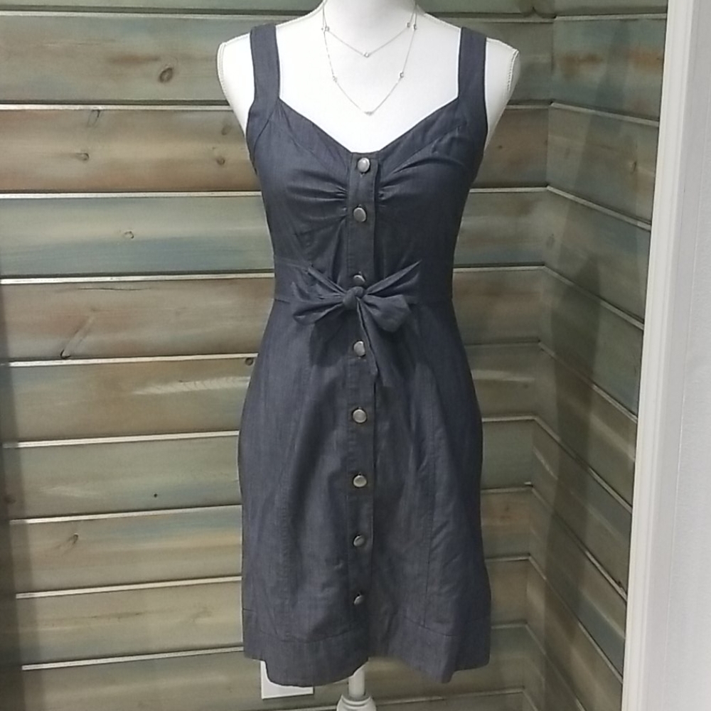 Banana Republic soft blue jean dress